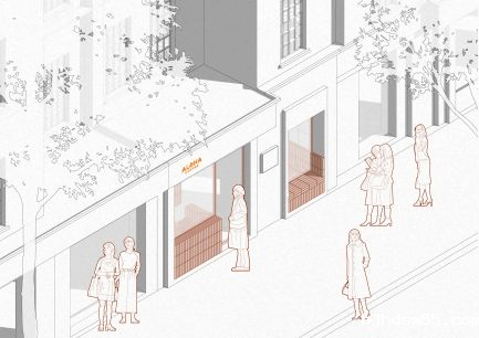 1710590084968686.png 02 Aloha Cafe立面街区轴侧图,Aloha Cafe Facade Street Block Diagram ©Atelier IN.png